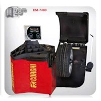 Thiết bị cân bằng động vi tính với thước đo tự động EM 7480