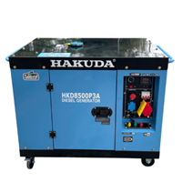 Máy Phát Điện Chạy Dầu Hakuda 8KW HKD8500P3A 3 Pha        