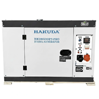 Máy Phát Điện Chạy Dầu Hakuda 8KW HKD8500P3PRO 3 Pha Siêu Cách Âm