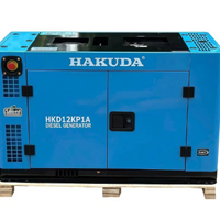 Máy Phát Điện Chạy Dầu Hakuda 12KW HKD12KP1A Siêu Cách Âm