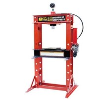 Máy ép thủy lực dùng tay và khí nén 30T có đồng hồ Kocu TY30002