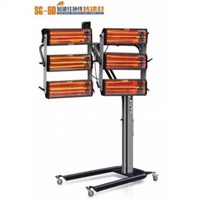 ĐÈN SẤY SƠN HỒNG NGOẠI 6 BÓNG SHUGUANG SG-6D/A