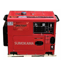 Máy Phát Điện Sumokama Chạy Dầu 5Kw SK6700T