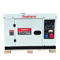 Máy Phát Điện Chạy Dầu VINAFARM VN-MPD-11500S3D-RC 3 Pha 5KW