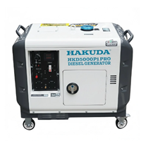 Máy Phát Điện Chạy Dầu 5KW Hakuda HKD5000P1PRO Siêu Cách Âm