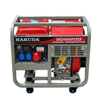 Máy Phát Điện Chạy Dầu 8KW Hakuda HKD8000P3TEP 3 Pha