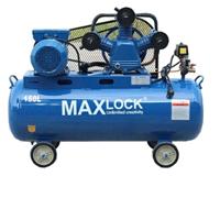 Máy Nén Khí Dây Đai 1.5HP 100L Maxlock MK100L