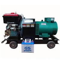 Máy Phát Điện Đầu Nổ Hoàng Anh 30HP 20KW 3 Pha (D30 Mát Gió, Đề)