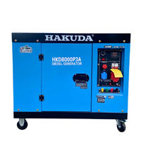 Máy Phát Điện Chạy Dầu 8KW Hakuda HKD8000P3A 3 Pha