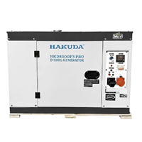 Máy Phát Điện Chạy Dầu Hakuda 8KW HKD8500P3PRO 3 Pha Siêu Cách Âm