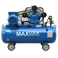 Máy Nén Khí Dây Đai 10HP 320L Maxlock MK320L 3 Pha