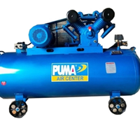 Máy Nén Khí Dây Đai 10HP 500L Puma 3 Pha Áp 12.5 bar