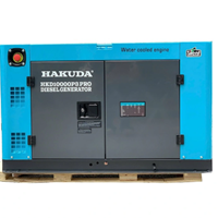 Máy Phát Điện Chạy Dầu Hakuda 10KW HKD10000P3PRO 3 Pha Siêu Cách Âm