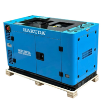 Máy Phát Điện Chạy Dầu Hakuda 12KW HKD12KP3A 3 Pha Siêu Cách Âm