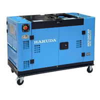 Máy Phát Điện Chạy Dầu Hakuda 12KW HKD13KP3EP 3 Pha Siêu Cách Âm