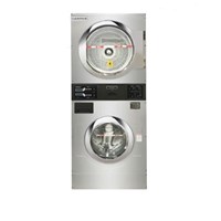 Máy giặt sấy chồng tầng 15kg Cleantech TNSE-15 