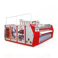 Máy là lô lòng máng 1 con lăn khổ 3m Vela Chi 18030 Tolkar