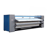 Máy là lô công nghiệp 1 con lăn dùng hơi khổ 2,5m Laundry Hitech YZI-2500Q