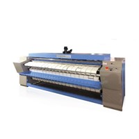 Máy là lô khăn ga đồ vải công nghiệp 2 lăn khổ 3,3m Cleantech TO-Y-3300IIE/S/G 