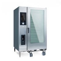 Lò hấp nướng đa năng công nghiệp 40 khay dùng điện Prime PDSCOE-401EN