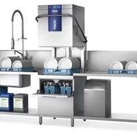 Máy rửa chén hai tầng Hobart PROFI