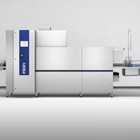 Máy rửa bát băng chuyền kiểu giá đỡ Hobart PROFI CN