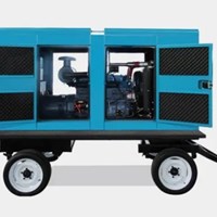 Máy phát điện Trailer di động 