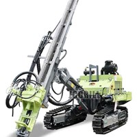 Bề mặt xuống Các lỗ Crawler gắn YUCHAI Power khoan Rig JC712