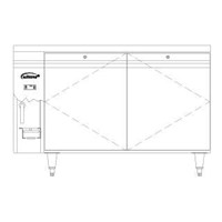 Bàn mát 2 cửa điều khiển từ xa Williams B2R(J)