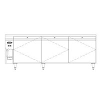 Bàn lạnh 3 cửa 2 chế độ Williams Emerald E3R(J) (điều khiển từ xa)