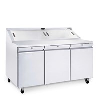 Bàn mát chuẩn bị thực phẩm 3 cửa Williams Onyx CPC3(J)