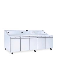 Bàn mát chuẩn bị thực phẩm 5 cửa Williams Onyx CPC5(J)