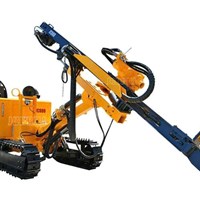 Giàn khoan thủy lực Hố nổ đá cứng JC880