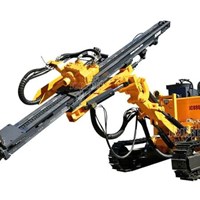    Máy khoan đá gắn trên bánh xích Khai thác Dth nổ mìn Jc880 40m