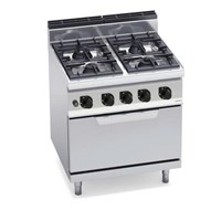 BẾP 4 LÒ VỚI LÒ NƯỚNG ĐIỆN 2/1 G7F4+FE