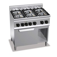 BẾP 6 LÒ VỚI LÒ NƯỚNG ĐIỆN 1/1 G6F6PW+FE1