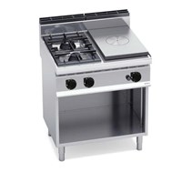 Mặt bếp liền khối + 2 bếp mở kèm tủ G7T4P2FM 