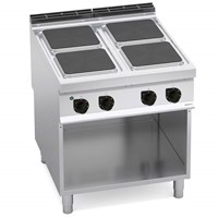 Bếp điện 4 mặt vuông gắn trên tủ E9PQ4M