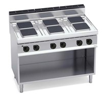 Bếp điện 6 mặt vuông kèm tủ E7PQ6M