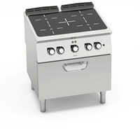 Bếp hồng ngoại 4 vùng nấu + Lò nướng điện 1/1 GN SE7P4/VTR+FE2