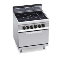 Bếp hồng ngoại 4 vùng nấu với lò nướng điện 2/1 E7P4/VTR+FE