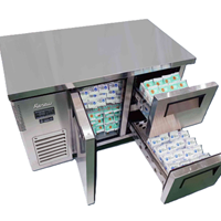 Bàn mát 3 cửa bảo quản sữa Renew NUR18-2D-6(M)