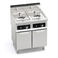 BẾP CHIÊN GAS CÓ TỦ - HAI BẾP 15 + 15L GL15+15M-BF