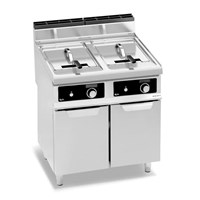 BẾP CHIÊN GAS CÓ TỦ - HAI BẾP 20+20 LÍT GL20+20M-BF