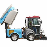 Xe quét rác hút bụi đa năng chạy dầu CHR31M