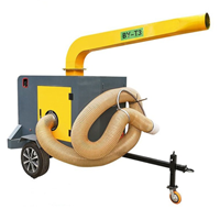 Máy hút rác lá cây dạng xe kéo BY-T3