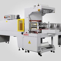 Máy đóng gói co màng dạng cuff (ống) tự động, không giá đỡ đáy ST-6030AH + SM-6040M