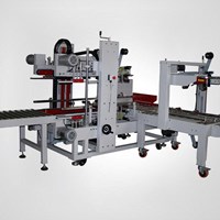 Máy dán góc tự động EXC306 + EXC310