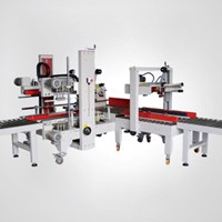 Máy dán góc tự động EXC-307+EXC-310