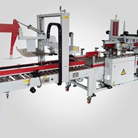 Máy hàn góc - cạnh gấp tự động EXC-308+EXC-312